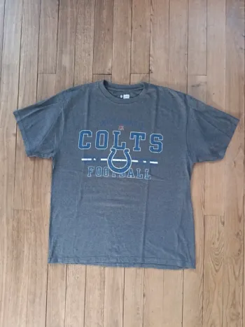 T-shirt NFL Indianapolis colts gris vintage XL