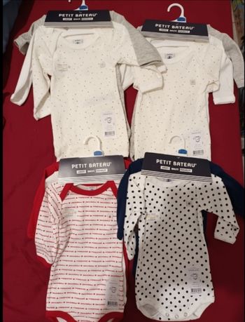 Bodies petit bateau 3 mois neuf