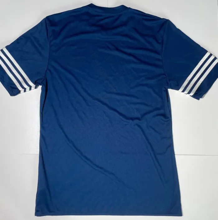 Adidas t-shirt blue white sports Climalite Mens M - photo numéro 9