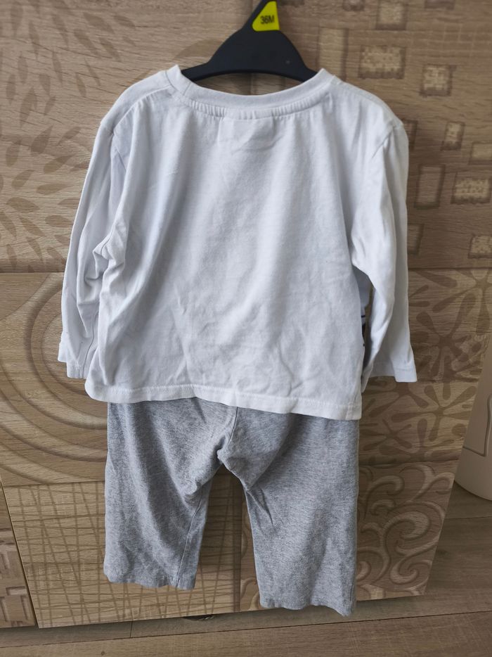 Pyjama 2 pièces monsieur heureux - photo numéro 2