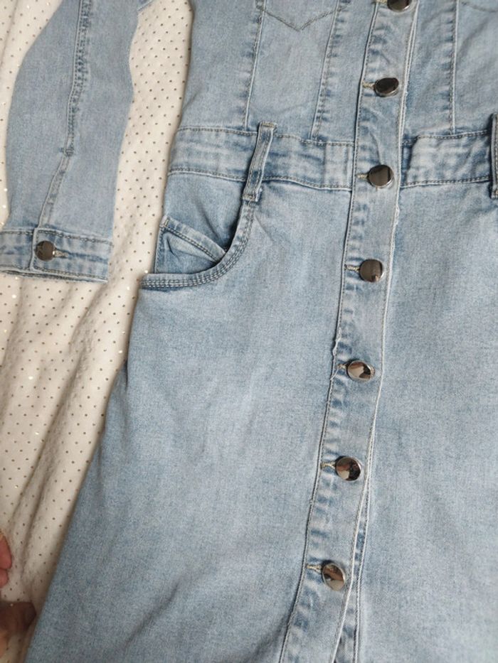Robe en jean 10 ans - photo numéro 4