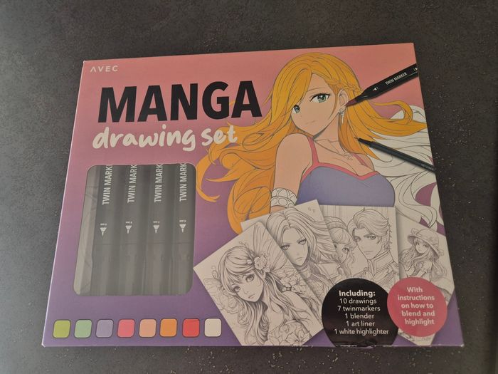 Ensemble feutre Coloriage manga - photo numéro 4