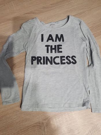 T-shirt princesse pailleté 10 ans