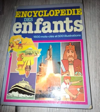 Livre  encyclopédie des enfants