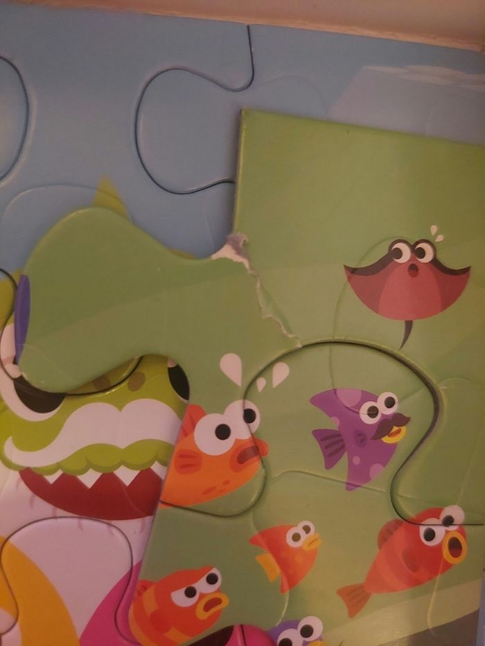 Lot puzzles 4 6,9 et 16 pièces Baby Shark my first puzzle Nickelodeon BE 🧩 - photo numéro 3