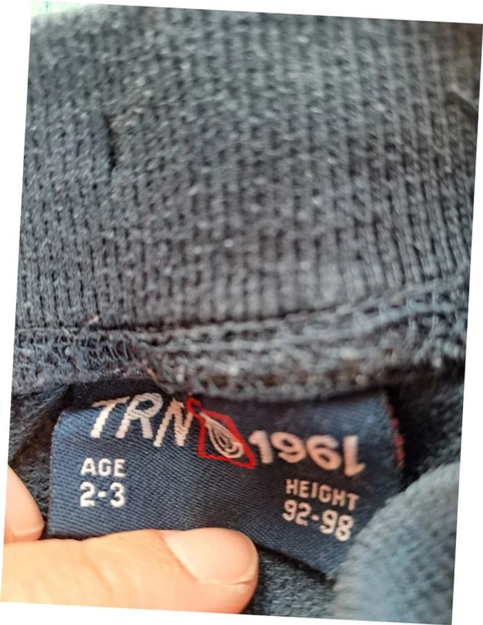 Pantalon Tokio 2-3 ans marine jogging - photo numéro 2