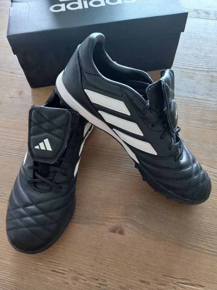Chaussures Foot stabilisé Copa Gloro 41 1/3 noir & blanc - Adidas