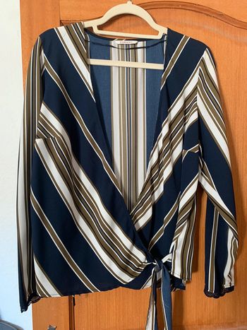 Blouse cache cœur Camaïeu