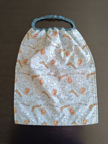 Bavoir maternelle mixte garçon fille motif licence harry potter