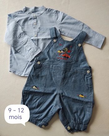 Tenue bébé taille 9-12 mois