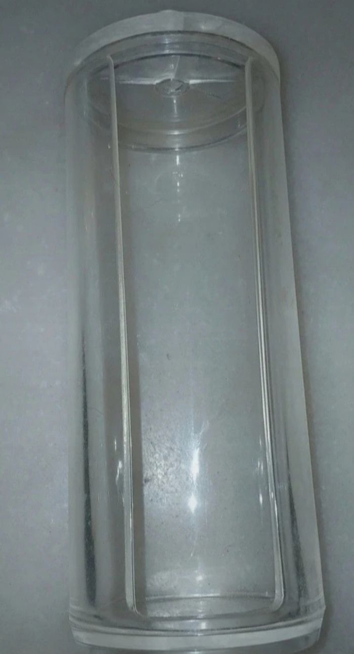 Rangement cotons rond