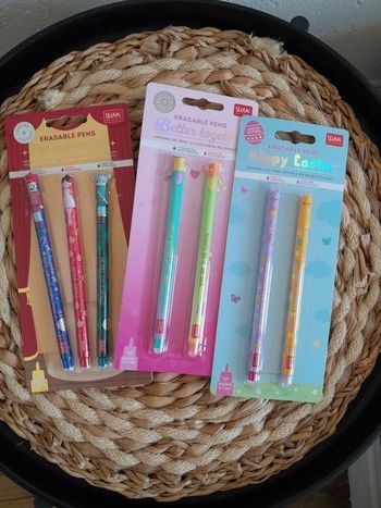 Lot packs stylo legami saint valentin, Noël et pâques 