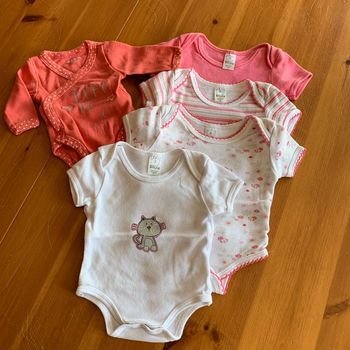 Lot de 5 bodies naissance