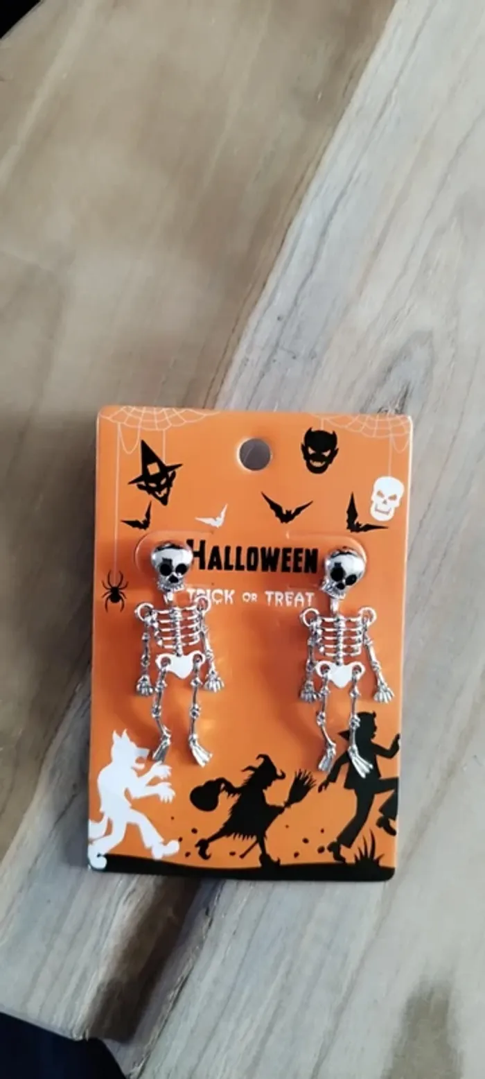 Boucles d’oreilles Halloween - photo numéro 2