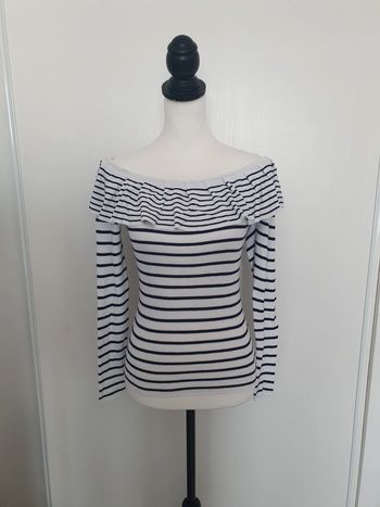 Pull fin marinière - Jennyfer - Taille S