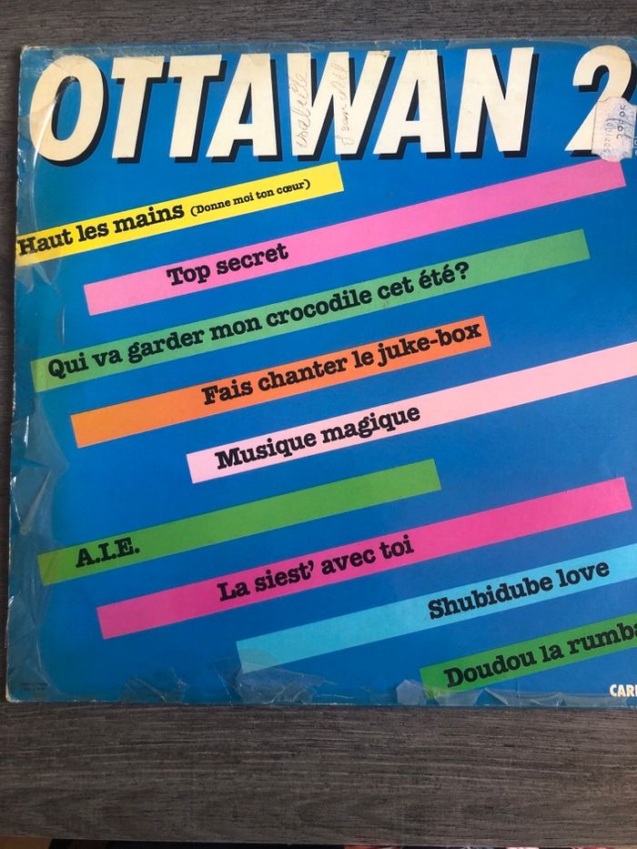Vinyle 33t Ottawan 2 - photo numéro 2