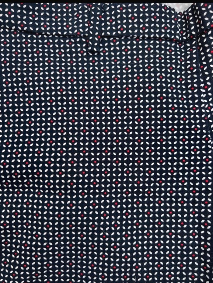 Pantalon chino bleu et rouge H&M taille 40 - photo numéro 2