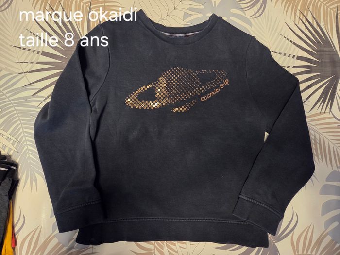 Pull dessin planète