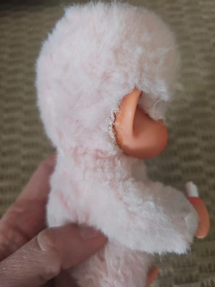Peluche kiki rose pâle vintage - photo numéro 14