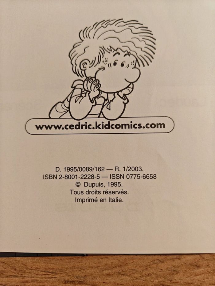 BD Cédric tome 9 - photo numéro 2