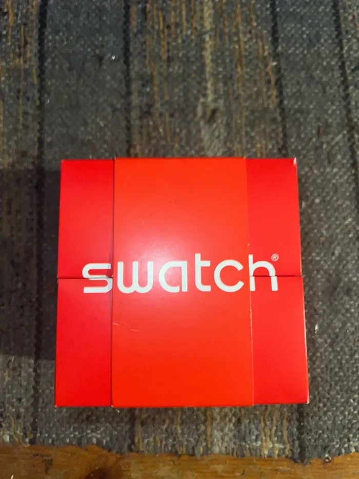 Montre Swatch rétro-moderne céramique silicone officiel édition limitée rare - photo numéro 3