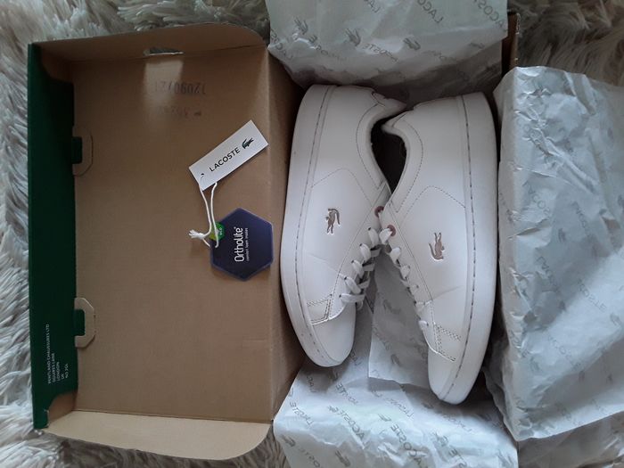 BASKETS LACOSTE POINTURE 39 - photo numéro 2