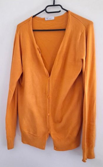 Cardigan moutarde