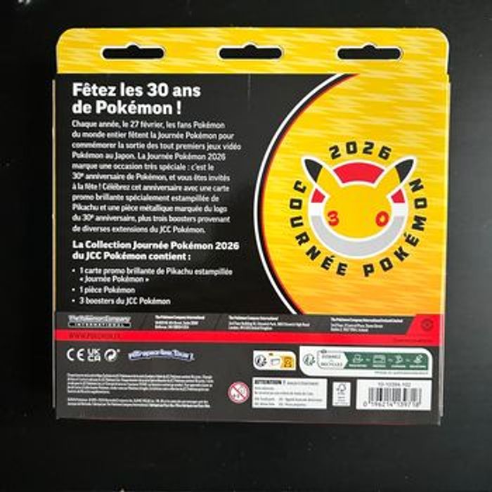 ⚡ Lot de 2 Coffrets Pokémon Day 2026 – Journée Pokémon (FR) ⚡ - photo numéro 5