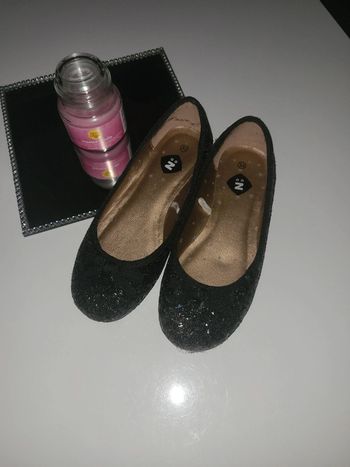Ballerine noire à paillettes