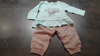 Ensemble fille 6 mois