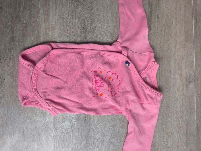 Lot de 7 bodies sucre d'orge 1 mois (54 cm) - photo numéro 7