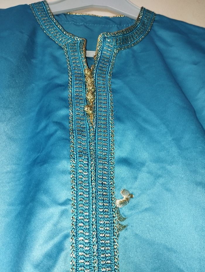 Caftan Bleu 1 pièce - photo numéro 3