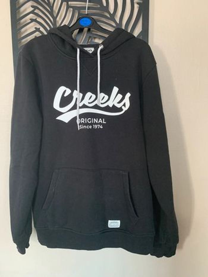 Sweat à capuche homme creeks M