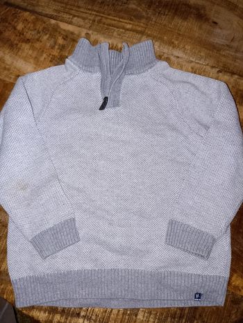 Pull col montant zippé Okaïdi 4ans