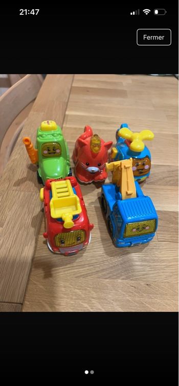 Lot de 5 tut tut bolides excellent état