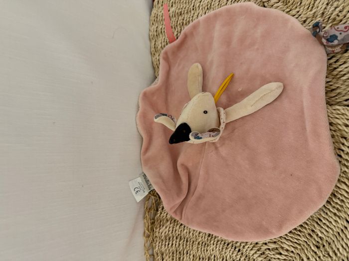 Doudou plat souris rose Mimi Il était une fois MOULIN ROTY - photo numéro 4