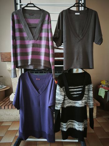 Lot de 4 pull