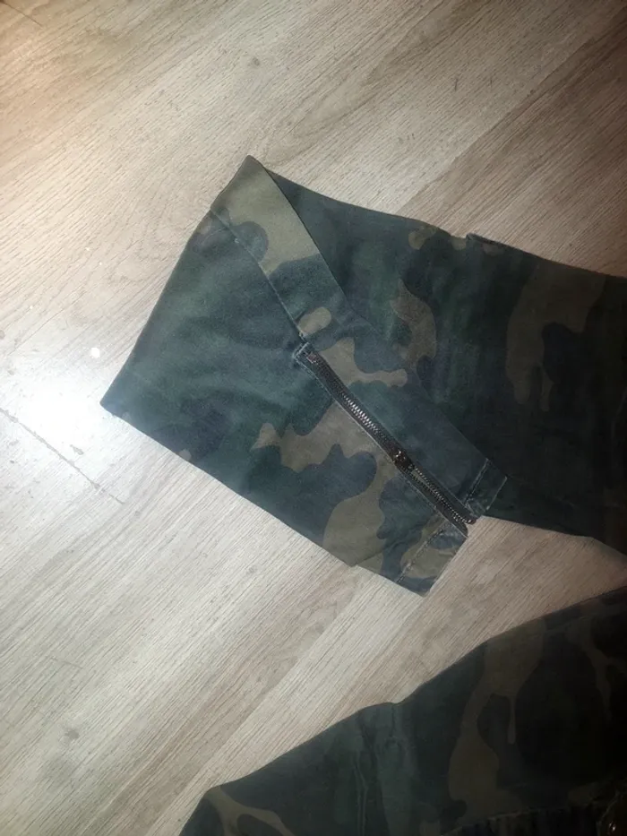 Pantalon militaire slim T.38 - Zara - photo numéro 10