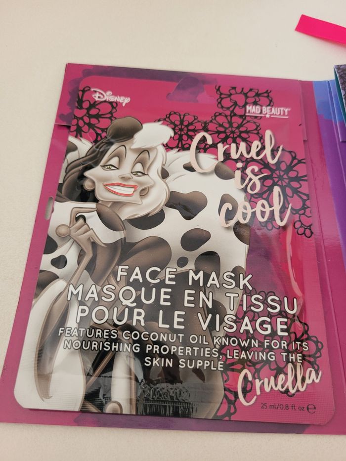 Lot 3 masques tissu Villains Disney - photo numéro 3