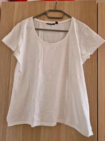 Tee-shirt blanc kiabi femme