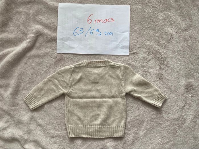 Ensemble gilet & salopette chaude - Petit Bateau - 6 mois / 67 cm - TBE - photo numéro 8