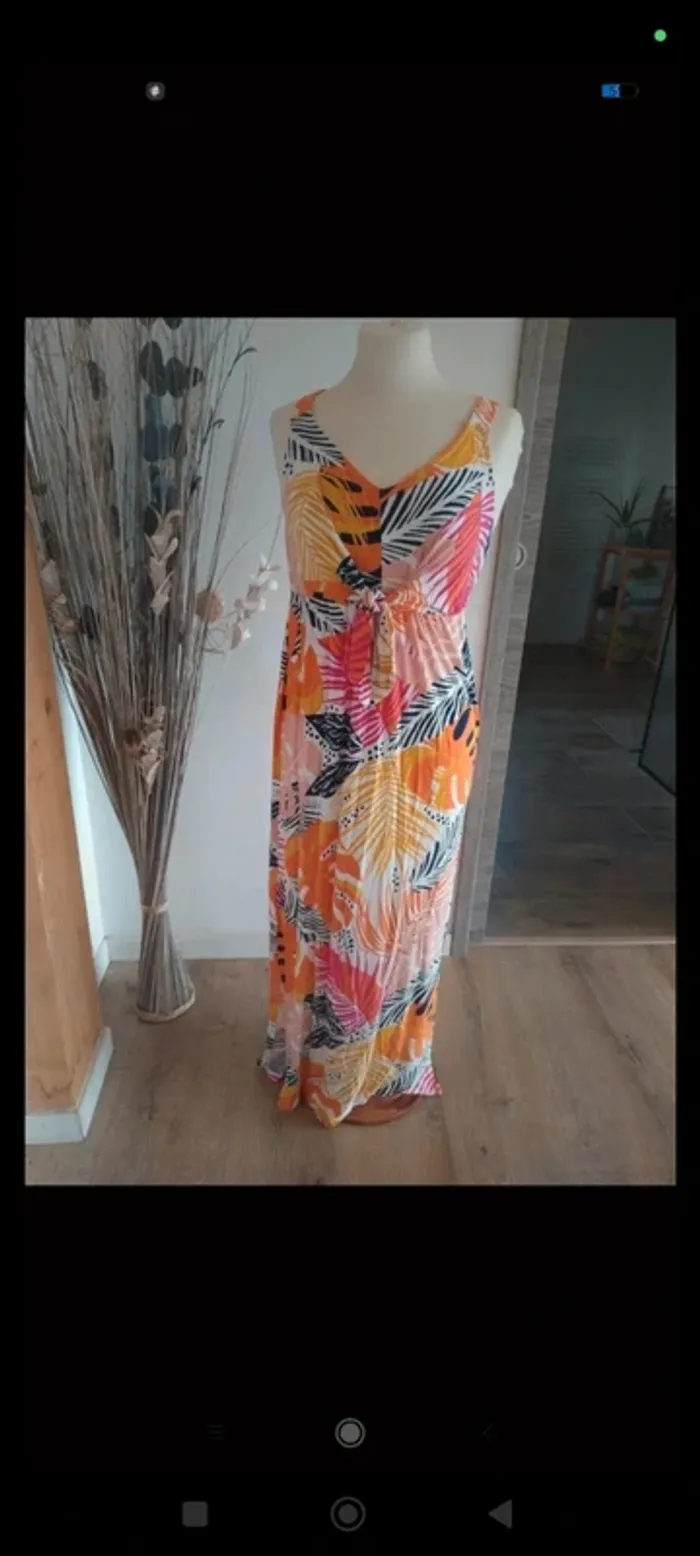 Superbe robe longue tropicale 🌴 Promod 40
