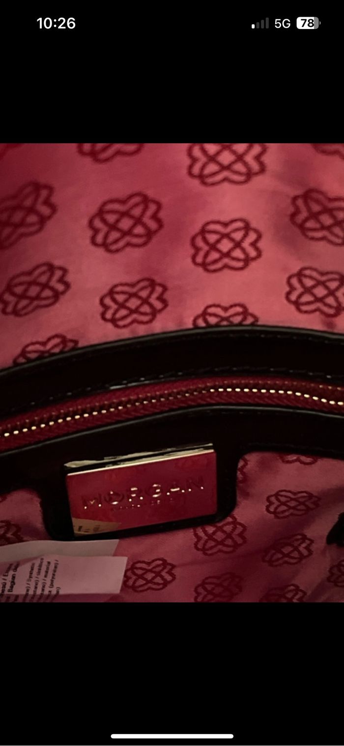 Pochette en cuir brillant - photo numéro 4