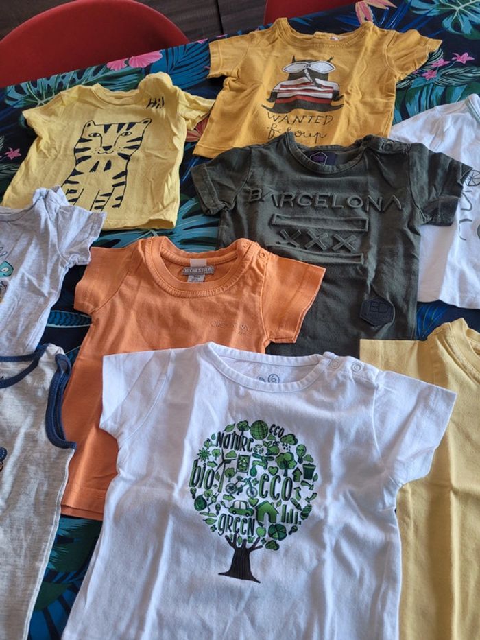 Lots t-shirts mc 6 moi - photo numéro 3