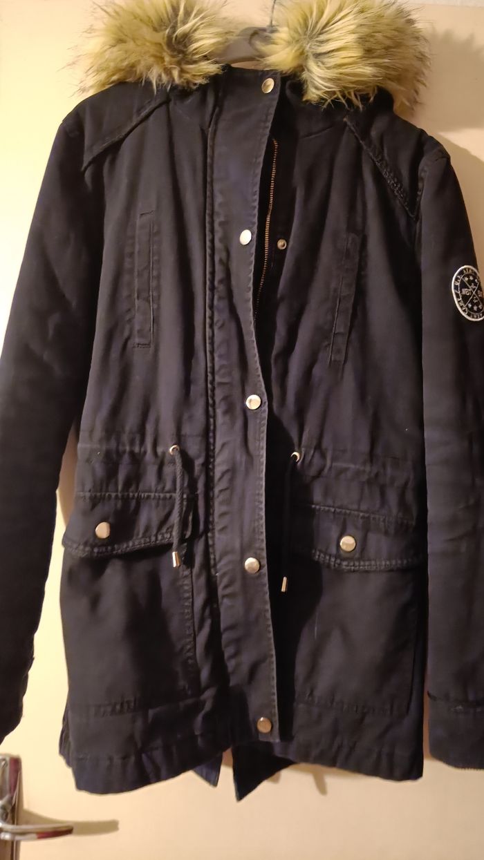 Parka noire taille S