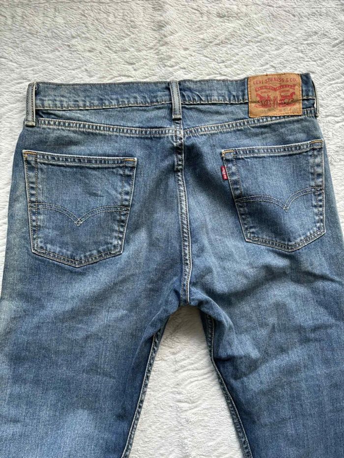 Jean Levi’s 513 Homme W34 (L/44) Coupe Slim Straight Bleu classique 00s y2k - photo numéro 12