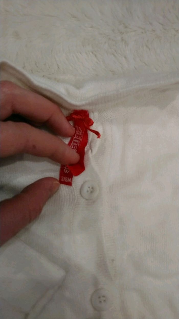 Gilet blanc - photo numéro 2