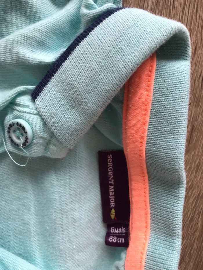 Polo bleu - photo numéro 2