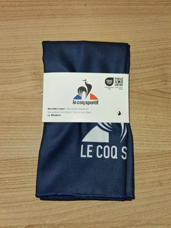 Serviette Microfibre Le Coq Sportif Neuve