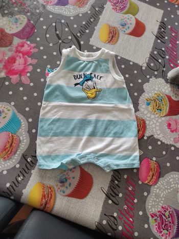 Combi short 1 mois Disney